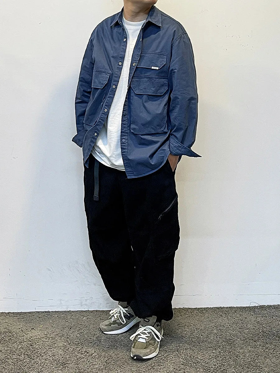 American Streetwear Army Green Cargo Pants For Men High Quality Hip Hop Skateboard Baggy Pants Korean Fashion Trousers Male