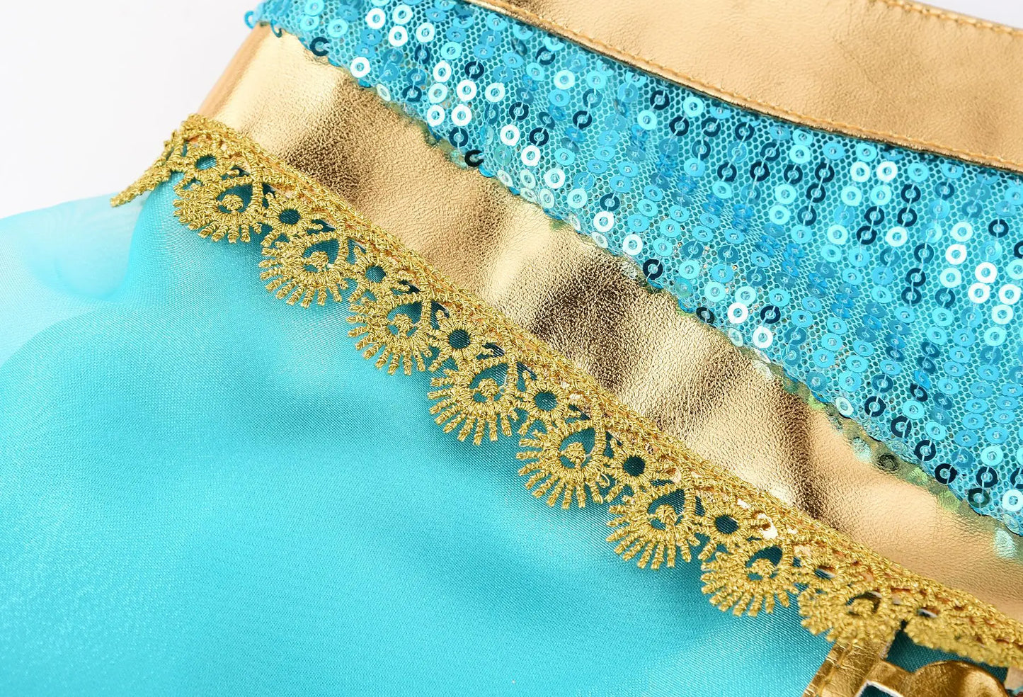 2026 Venice Carnival Rio Canaval Costume Play Jasmine Princess Dress up Girls Birthday Party Fancy Aladdin Role Playing Apparel