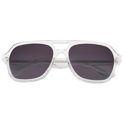 Acetate Pilot Polarized Prescription Sunglasses For Women Double Bridge UV400 Myopia Protection Grade Shade