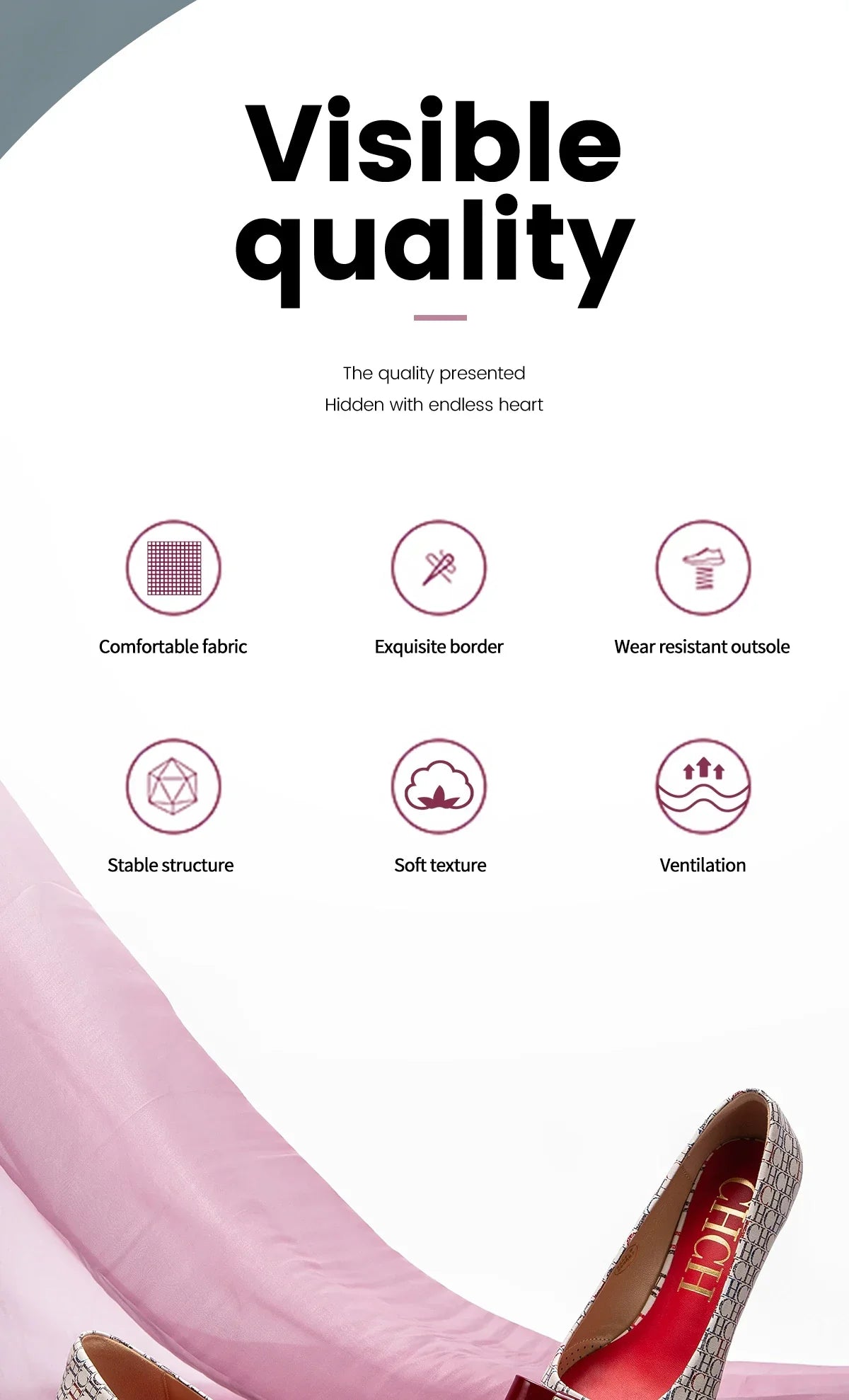 High-Heeled Shoes Elegant Fashion Female Commuting Low Heeled Shoes British Style Patchwork Design Lady Pointed Shoes