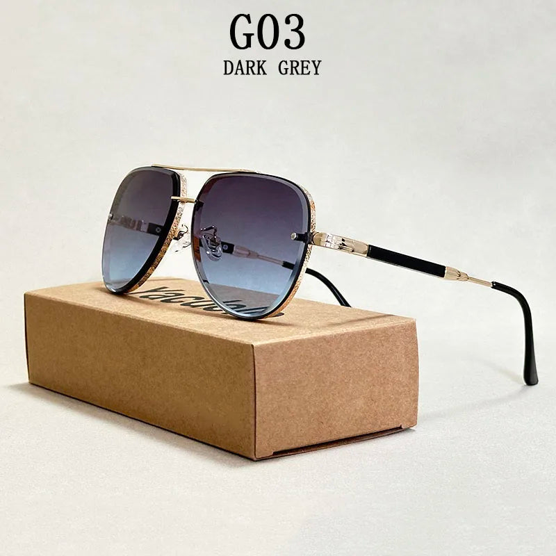 Oval Sunglasses Women Trendy Vintage Fashion Glasses Designer Sunglasses For Men Luxury Shades Dropshipping Gafas De Sol Hombre