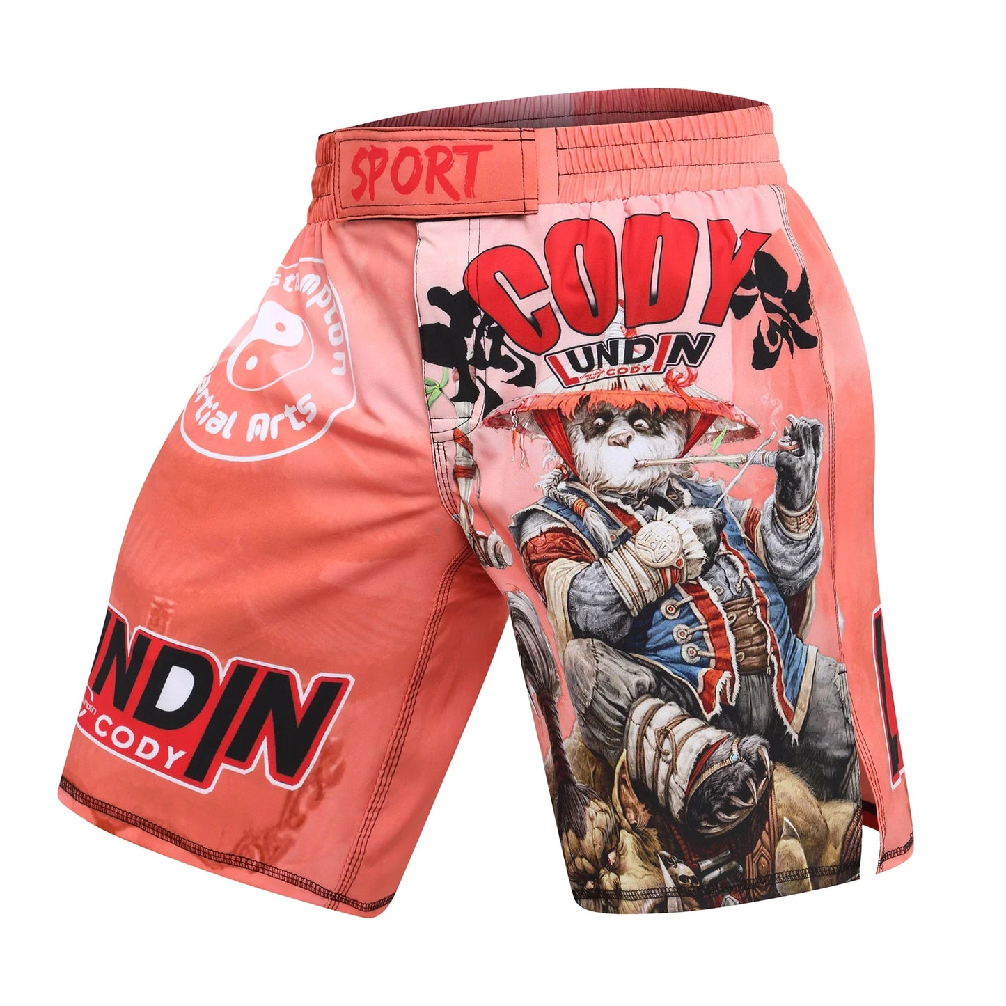 Training Fight Shorts Men's Boxing MMA Combat BJJ Grappling Fitness Muay Thai Kickboxing No Gi Shorts With Sublimation Printed