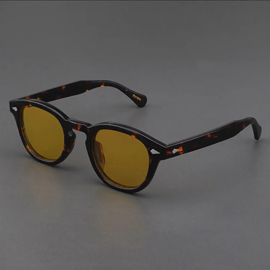 Polarized Sunglasses Men Women UV400 Lemtosh Sun Glasses Johnny Depp Brand Retro Acetate Frame For Male Eyeglasses Eyewear