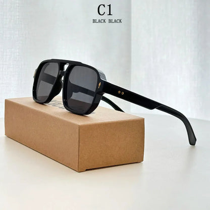 Square Sunglass Men Vintage Fashion Glasses Retro Sunglasses Women Trendy Gafas De Sol Hombre Lunette Soleil Femme Dropshipping