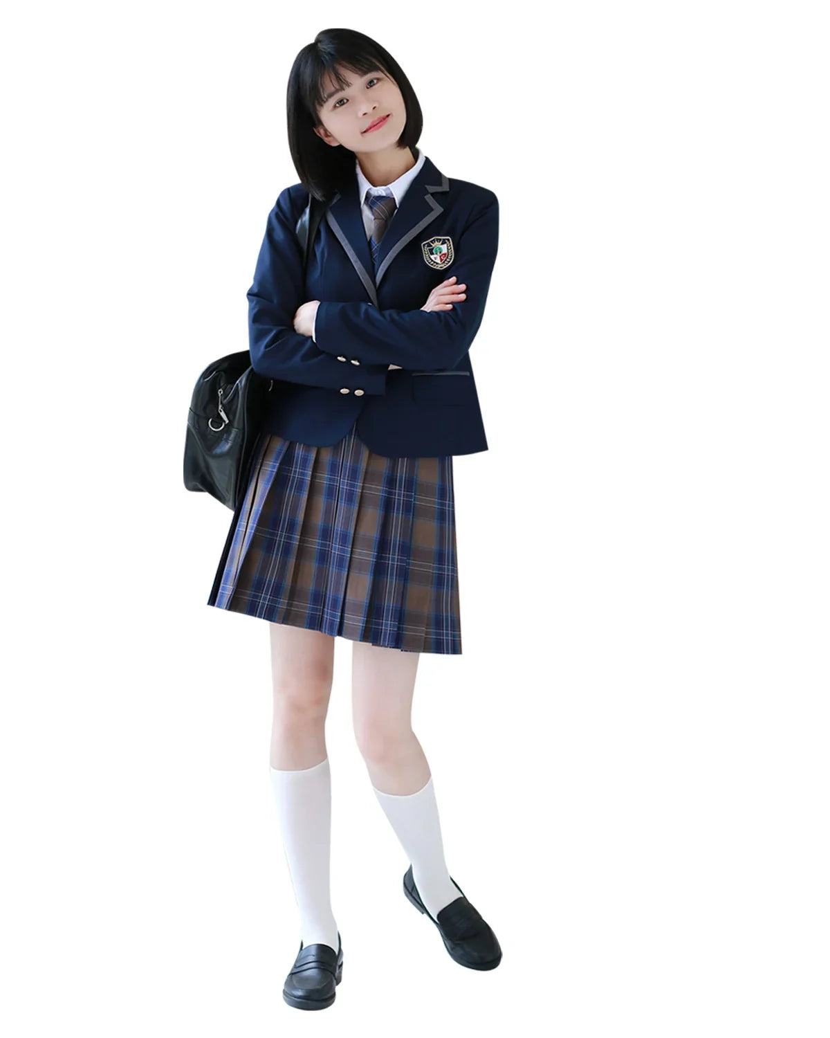 Korean Sle Student orm Jaet Briti College Wind Long Sve Button up Polyester Casual Wear for Men And Women