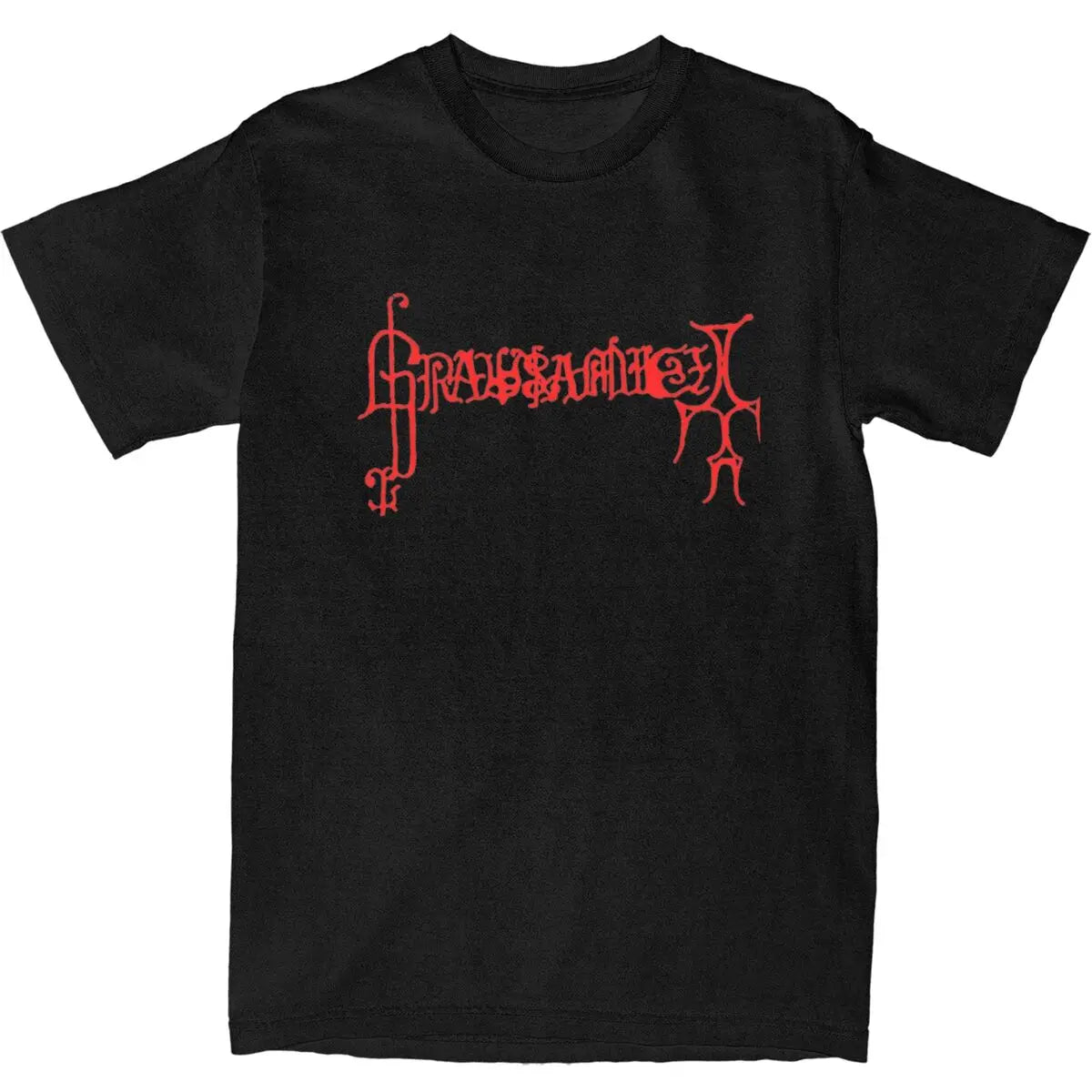 Men Women T-Shirt Grausamkeit Music Black Metal Gothic T Shirts Popular Summer Tee Shirt Funny Casual 100 Cotton Tops Plus Size