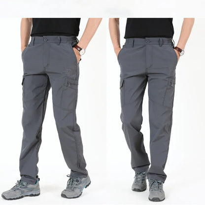 2026 Outdoor Work Tactical Pants Men Spring Autumn Casual Cargo Trousers Waterproof Hiking Pant Elastic Traveling Workwear Pants