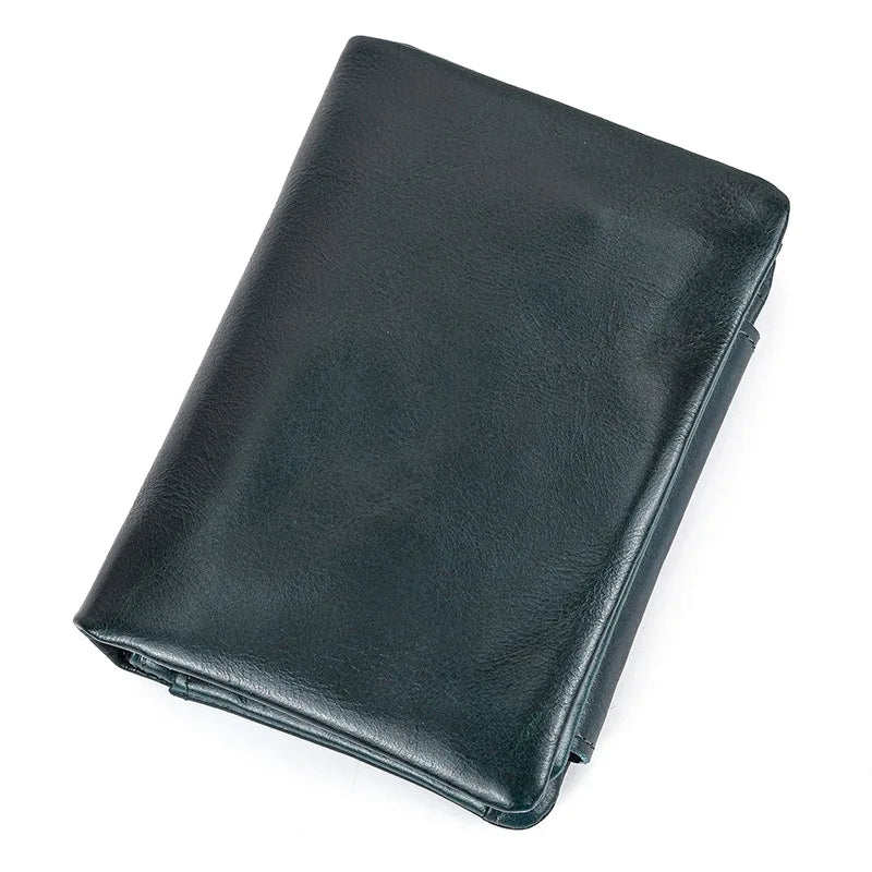 Portefeuille de luxe de marque de créateur pour homme, porte-cartes en cuir véritable souple, petit porte-monnaie pour pièces de monnaie et cartes de crédit, portefeuilles masculins à glisser dans les poches.