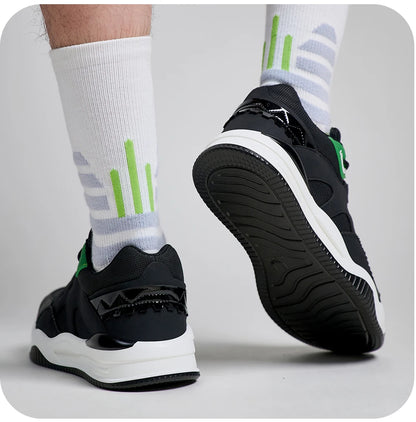 Fashion 2025 New Work Shoes Men Steel Toe Anti Smashing Indestructible Sneakers Splicing Design Comfortable Male Footwear