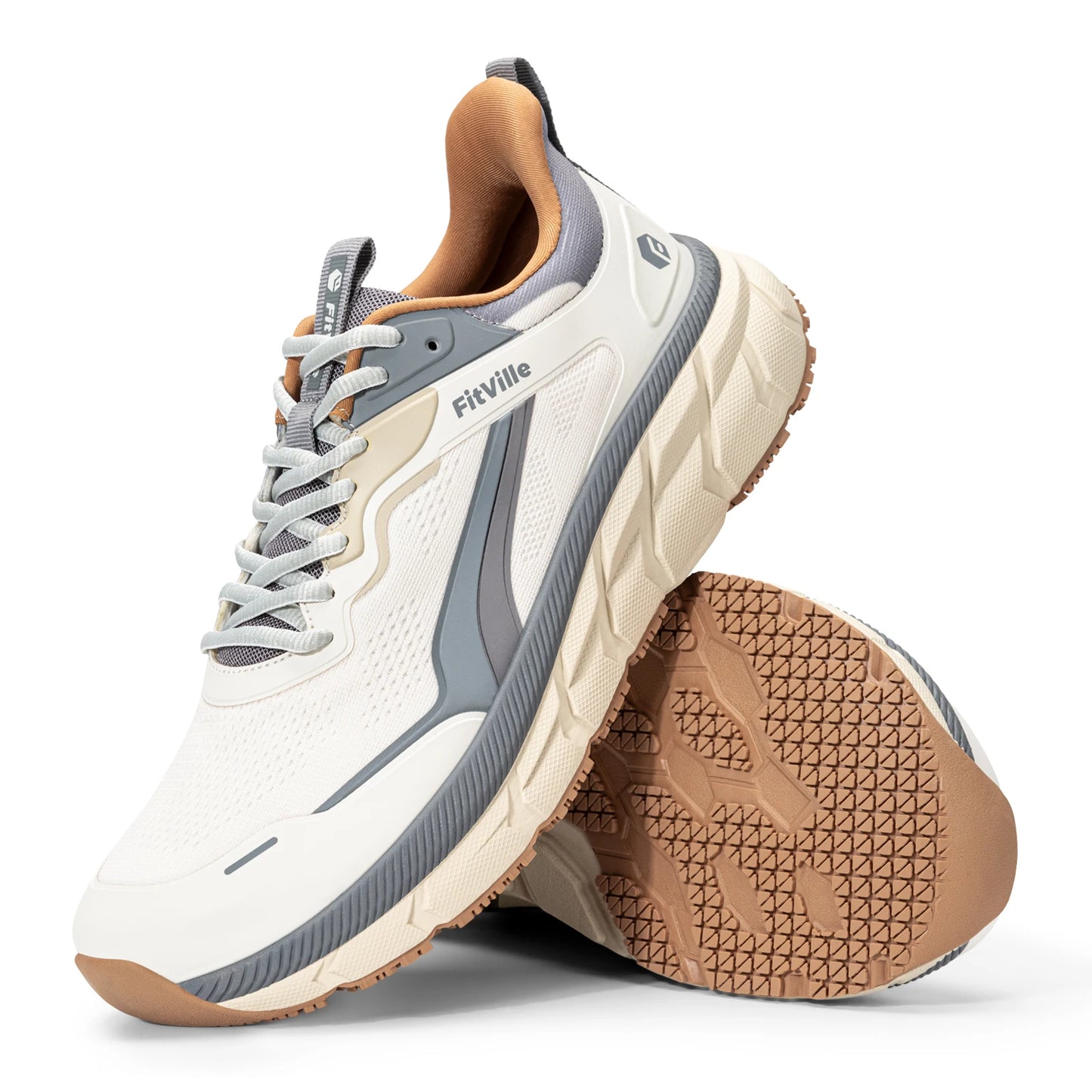 Men's Wide Toe Walking Shoes Cushioning Men's Causal Sneakers Breathable Sports Running Shoes for Men Comfortable Non