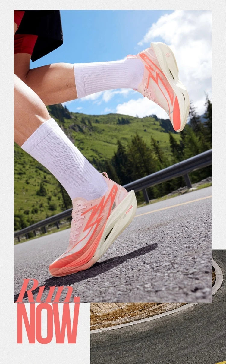 Flame 3.5 Men Running Shoes Carbon Plate Racing Marathon Professional Cushioning Anti-slip Male Sneaker 672512215F