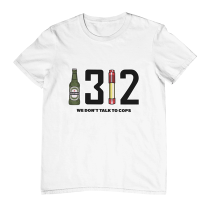 ACAB Police Car Hooligans Ultras Men Women T-shirt Outdoor Street Casual Fashion Hip-hop Rock Pure Cotton Short-sleeve Clothing