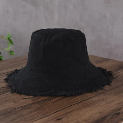 Wholesale New Bob Summer Bucket Hats Reversible Men Ladies Cotton Outdoor Sports Pull Up Fashion Panama Sun Hat Gift Wine Party
