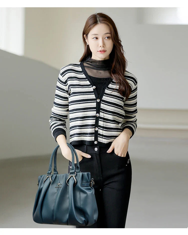 Large Capacity Bags Women's New superior Quality Fashion Shoulder Bag Fashion Versatile Crossbody Tote Bags High quality PU Bag