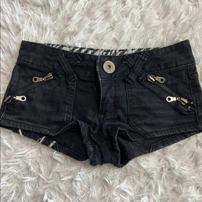 2025ins European and American trendy low-waisted hot girls slim jeans hip-hop fashion streetwear printing letter pattern