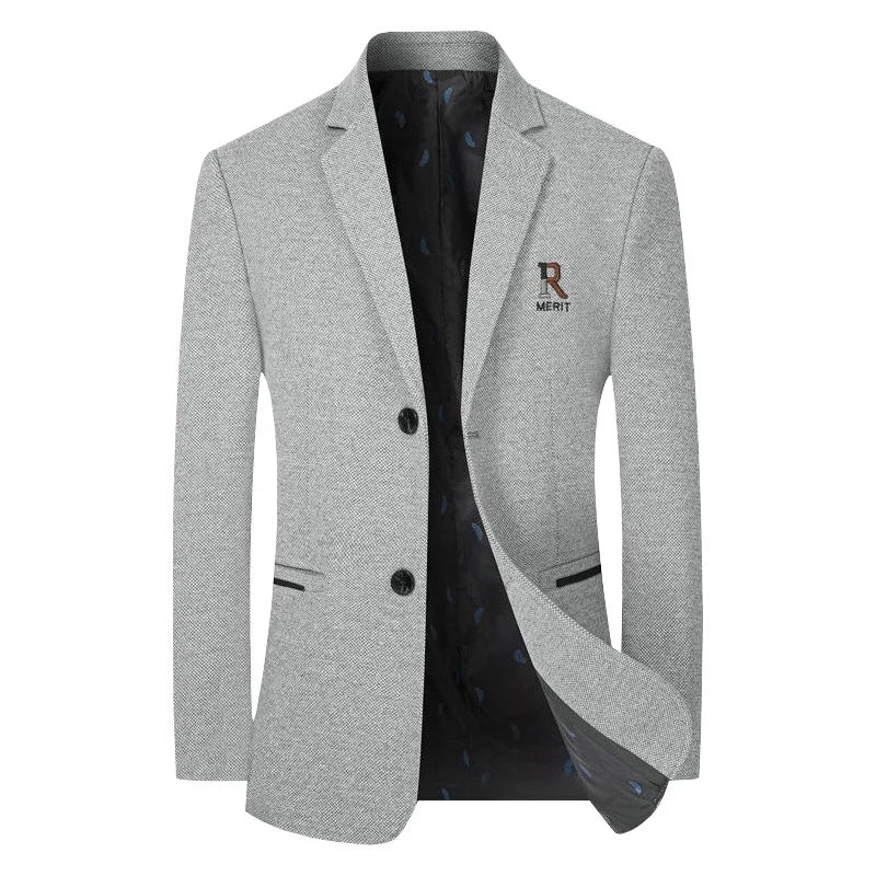 Brand 2026 Spring Business Blazer for Men Solid Autumn Casual Men's Jacket Blazer Fashion Single Breasted Suits Mens