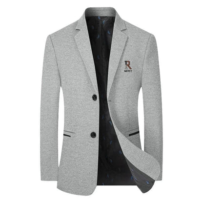Brand 2026 Spring Business Blazer for Men Solid Autumn Casual Men's Jacket Blazer Fashion Single Breasted Suits Mens