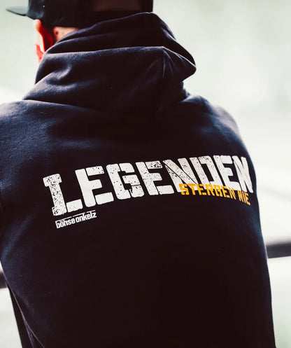 Y2k Long Sleeve Bohse Onkelz Band Sweatshirt HELDEN Legenden Sterben Nie Letter Printed Hoodie Men Women Oversized Pullovers