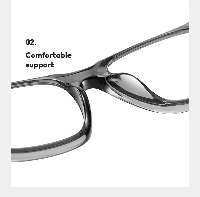 Men's Anti Blue Light Reading Glasses Brand Design Myopia Prescription Glasses Men Simple Optical Eyewear Glasses Frame