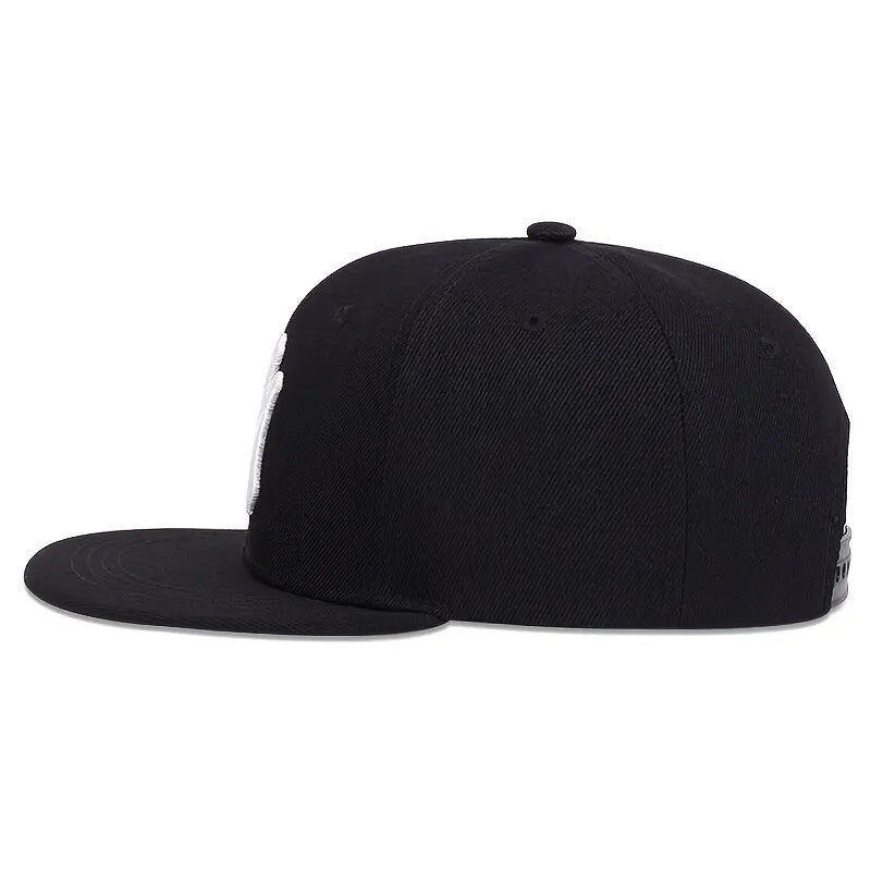 Unisex Letter Embroidery Hip-hop Hats Outdoor Adjustable Casual Baseball Caps Sunscreen Hat