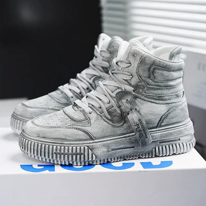 Retro Manga Men's Sneakers Soft Comfortable Non Slip Wear Resistant Sole Daily Casual Men's Shoes Preppy Versatile Holiday Gifts