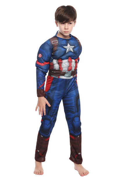 Halloween Boys Purim Optimus Muscle Prime Costume Robot Cars Jumpsuit Boy Superhero Book Week Child Fancy Dress