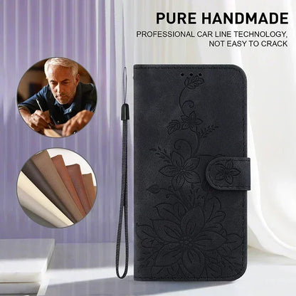 Leather Phone Case For iphone 15 14 13 12 11 Pro Max XS XR 7 6 6 6s Plus SE SE3 se4 2024 Wallet Lanyard Cover