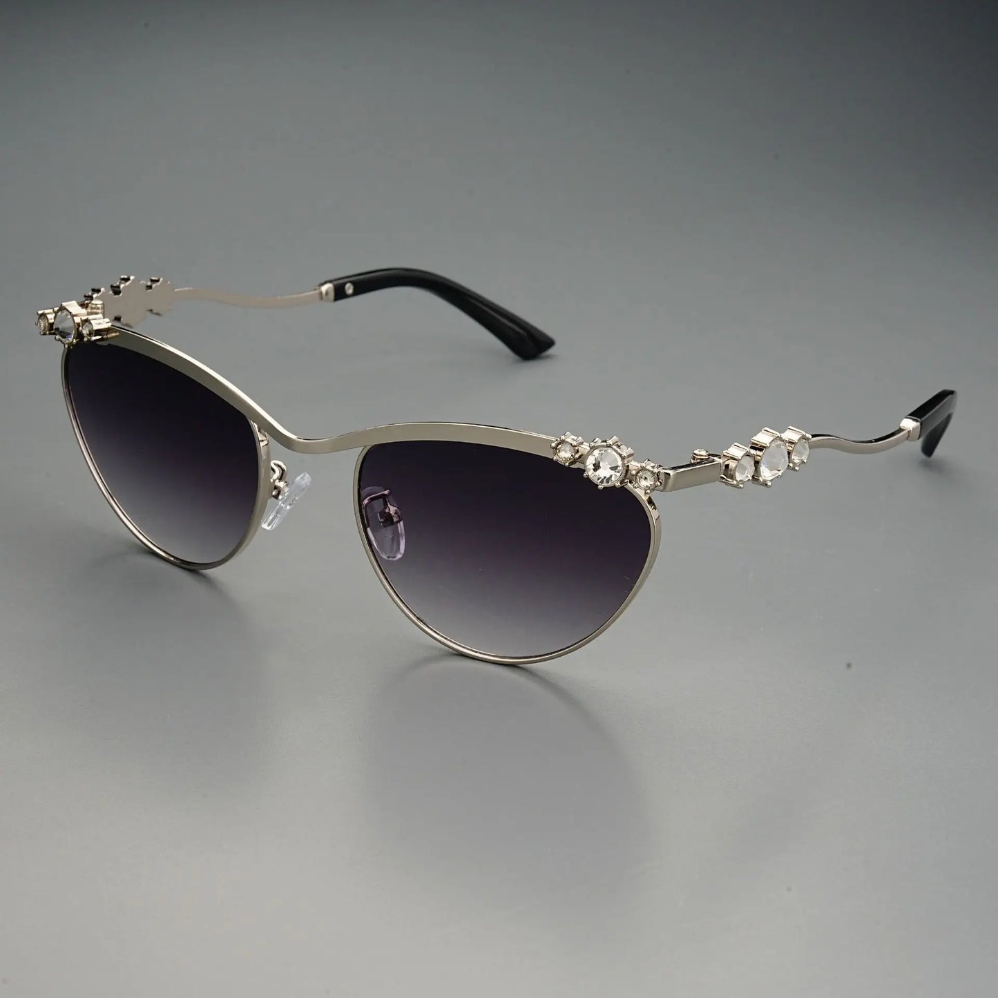 Y2K New Luxury Sunglasses Women Rhinestones Cat Eye Ins Party Fashion Sun Glasses UV400 Sun Shades Lentes De Sol Mujer Sunglass