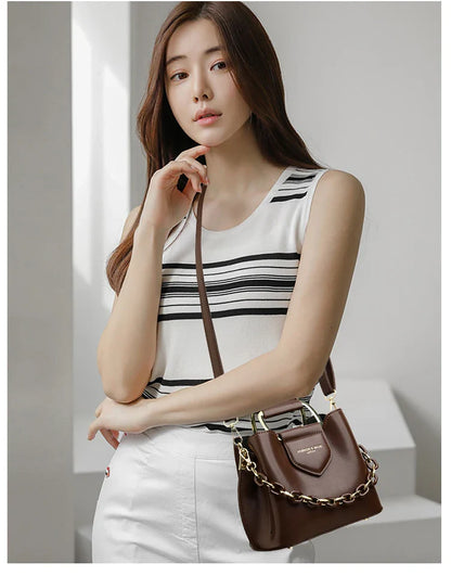 New Shoulder Bags High quality PU for Women Fashion Women's Bag high-quality Design Advanced Underarm Handbags Beautiful Purses