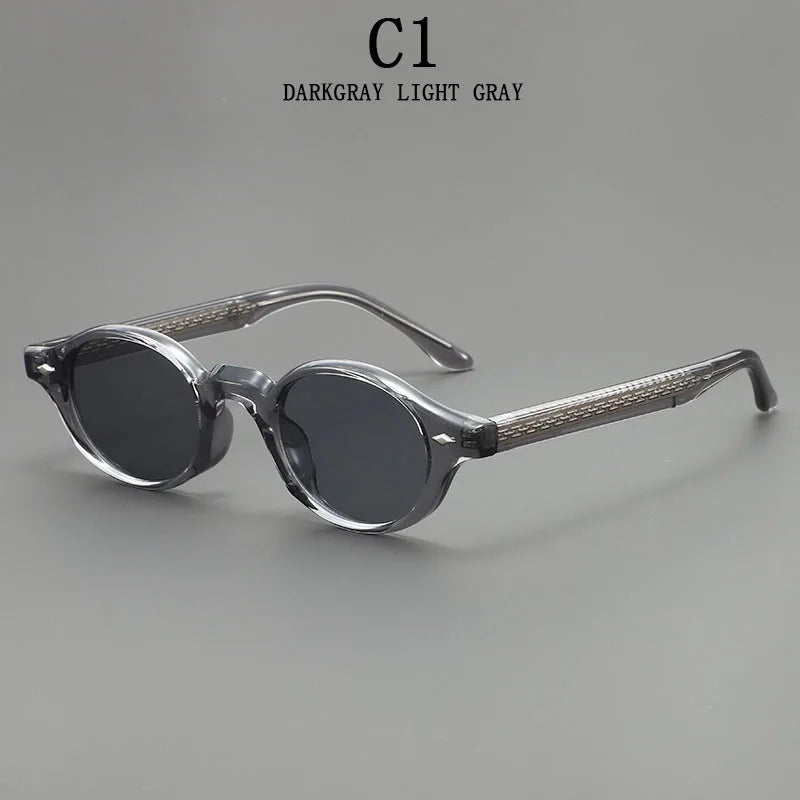 Fashion Oval Sunglasses Women Trendy Luxury Glasses Sunglass Men Luxe Femme Lentes De Sol Mujer Lunette Soleil Femme Zonnebril