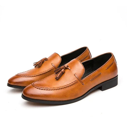 Men's Tassel Loafers Dress Shoes Business Leisure Driving Shoes Summer Outdoor Classic Fashion Famous Brand Luxury
