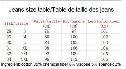 2022 New Jeans Men Fashion Hole Streetwear Straight Jeans Spring Summer Moto & Biker Skinny Casual Denim Pants For Men