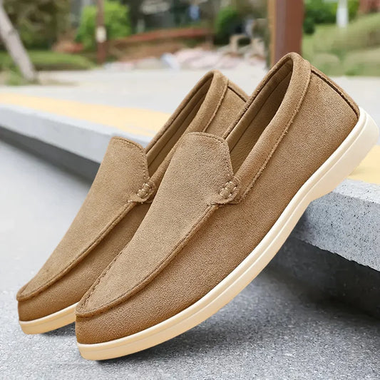Men's casual shoes - lightweight summer shoes, easy-to-wear closure, synthetic uppers and soles for office, vacation