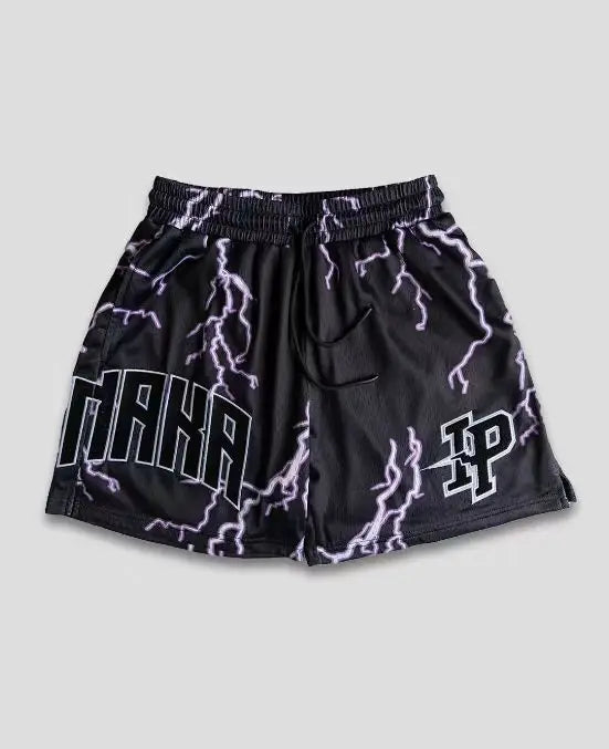 Mens Clothing IP Trend Casual Shorts Summer Fitness Sports Mesh Breathable Quick Dry Short Pants Man Beach Basketball Sweatpants