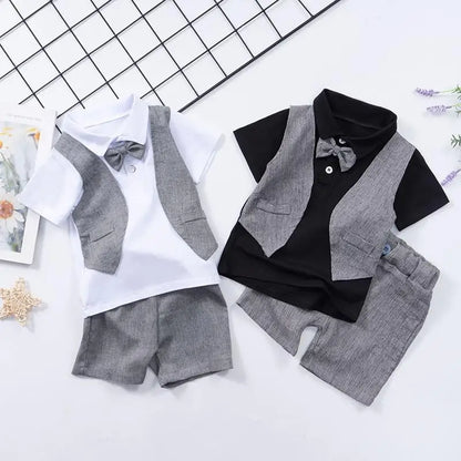 Summer Baby Clothes Suits Children Boys Fashion T-Shirt Shorts 2Pcs/Set Toddler Casual Costume Infant Outfits Kids Tracksuits