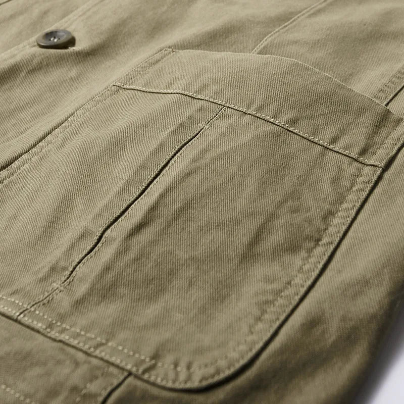 New Cotton Outdoor Comfortable Business Jacket for Men's Spring and Autumn Casual Fashion Suit for Men Blazers Jacket for Man