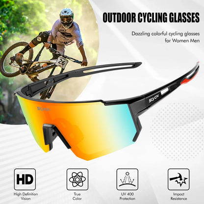 Men Outdoor MTB Bike Glasses Snow Sunglasses Hiking Eyewear Cycling for Women Sports Mountain Cycling UV400 Skiing Goggles