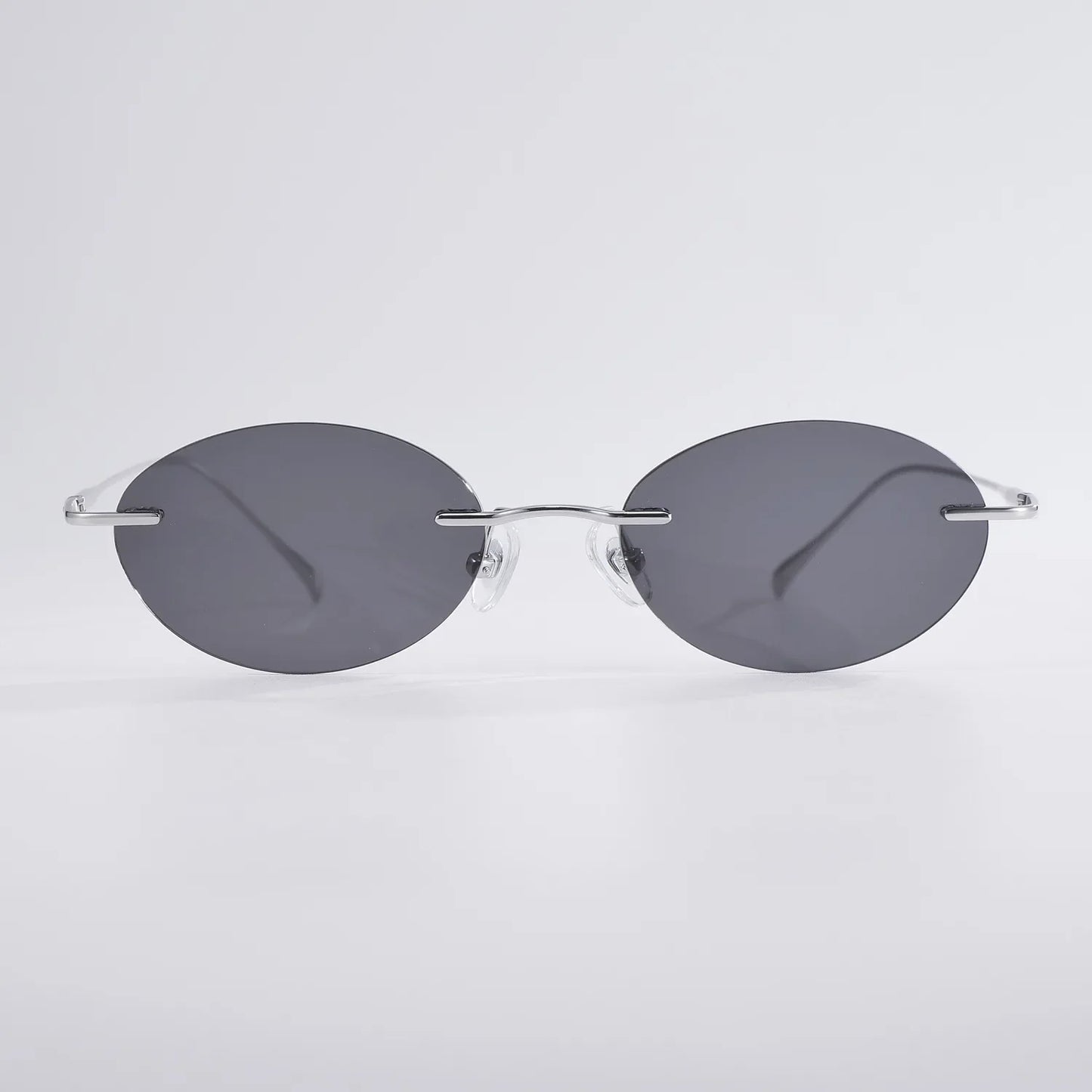 Fashion Frameless Women Polarized Sunglasses Travel Photography Sunglass Pure Titanium Frame Men Punk Sun Glasses Shades UV400