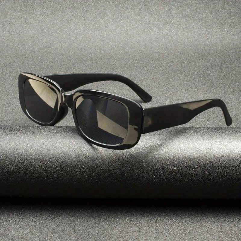 20Pcs Classic Fashion Black Set Sunglasses Woman Luxury Brand Small Rectangular Sun Glasses Suitable for Holiday Gifts