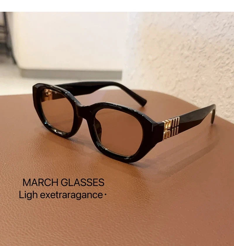 Small New Fashion Sunglasses Women Men Stylish Designer Ladies Sun Glasses Oval Trending Shades Unisex Eyewear Sunglass Gafas