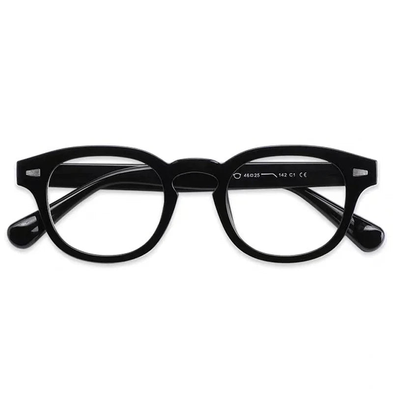 Fashion Simple Round Geometric Design Women's Anti-Blue Light Glasses Men's Reading Glasses Customizable Prescription