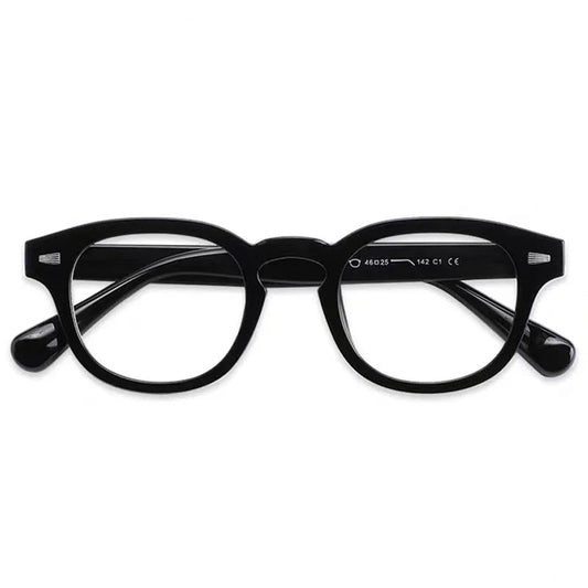 Fashion Simple Round Geometric Design Women's Anti-Blue Light Glasses Men's Reading Glasses Customizable Prescription
