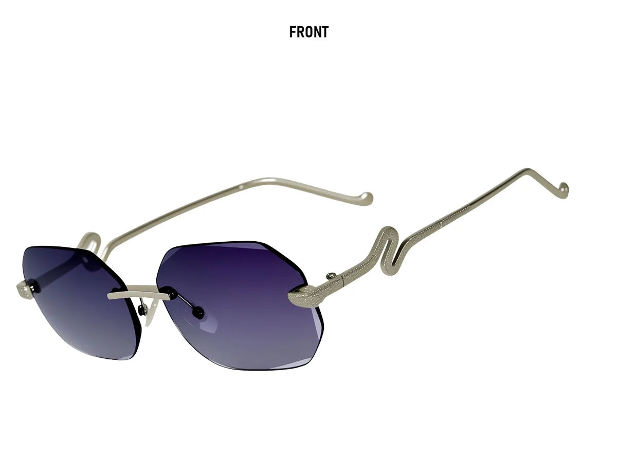 Fashion Rimless Sunglasses Women 2026 Oval Glasses Luxury UV400 Protection Dropshipping Lentes De Sol Mujer Lunette Soleil Femme