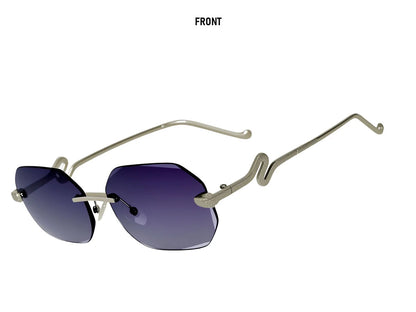 Fashion Rimless Sunglasses Women 2026 Oval Glasses Luxury UV400 Protection Dropshipping Lentes De Sol Mujer Lunette Soleil Femme