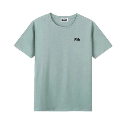 Summer Exported to Japan Korean Cotton Men Women T-shirt Embroidery letter Logo Couple Casual Loose O-Neck Short Sleeve Tees