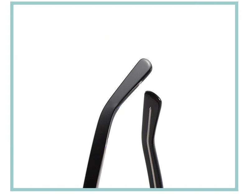Fashion New Square Polarized Men Sunglasses High-end Acetate Women Outdoor Driving UV400 Sun Glasses Support Prescription Lenses