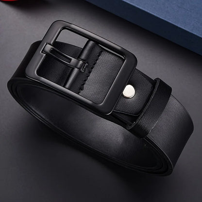 Unique Design For Men's Pin Buckle Belt Simple Fashion Men's Casual Business Belt Trendy Men's Waist Accessories Wholesale