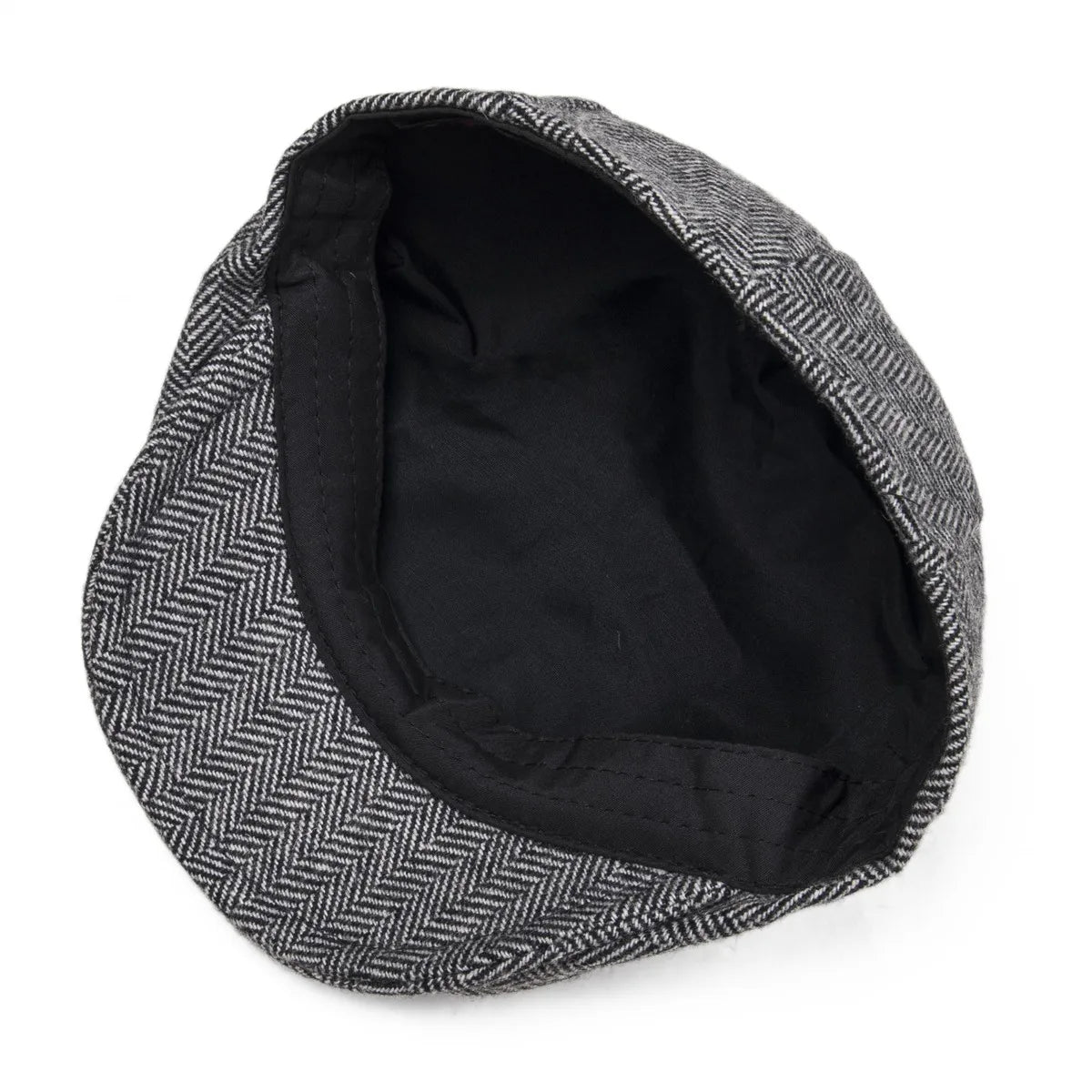 Kids Flat Caps Herringbone Woolen Tweed Small Size Boy Girl Newsboy Caps Infant Toddler Youth Beret Hat for Children