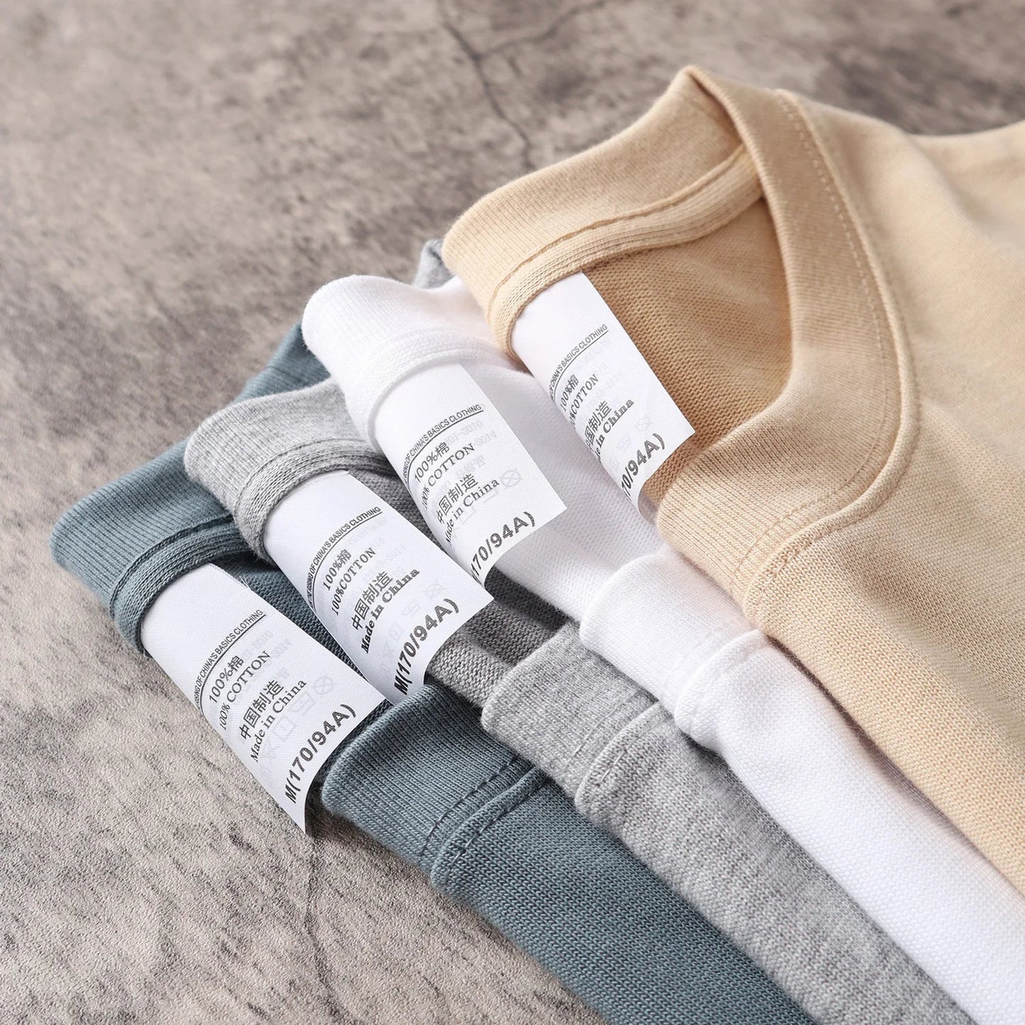 Men's Oversized T-Shirt 9.9oz 280 Grams Heavy High Quality Short Sleeve Cotton Tee Solid Color Unisex Streetwear