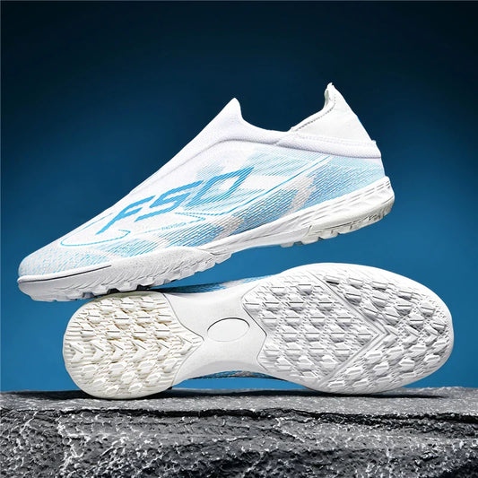 Men Society Soccer Shoes Cleats FG/TF Professional Original Women Football Boots Grass Indoor Training Unisex Non Slip Sneaker